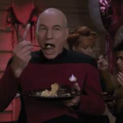 El capitán Picard pagaría lo que vale de verdad una tarta. Por que sabe lo que es bueno y lo que cuesta.