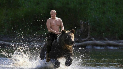 No, no tiene nada que ver con este Putin, aunque es muy épico xD